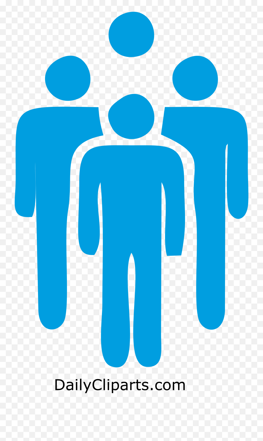 Women Icon Png Transparent - Group Of Blue People Icon,Men And Women Icon