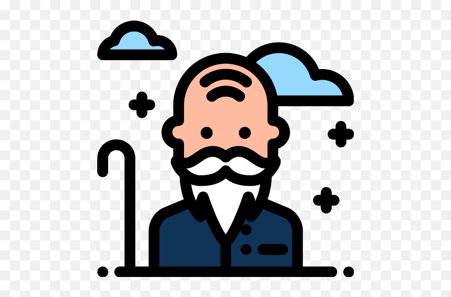 Pensioner Avatar Vector Svg Icon Png Repo Free Icons Profession - 