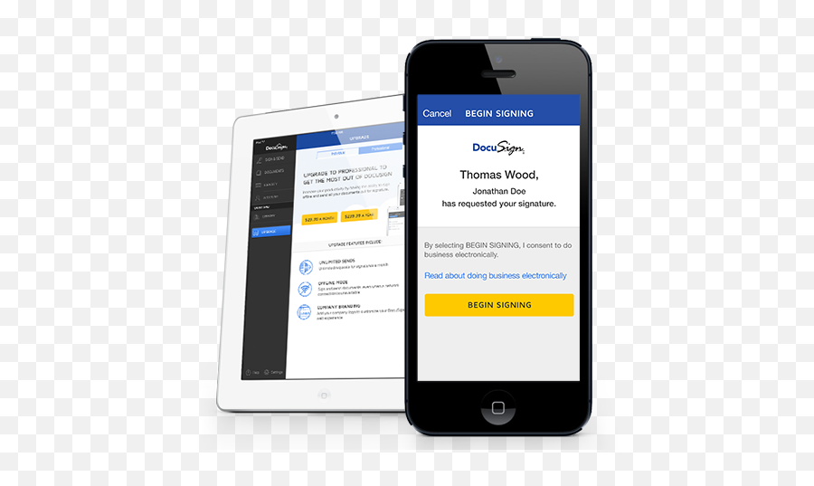 Top 8 Digital Signature Apps - Mobile Docusign Png,Docusign Png Icon
