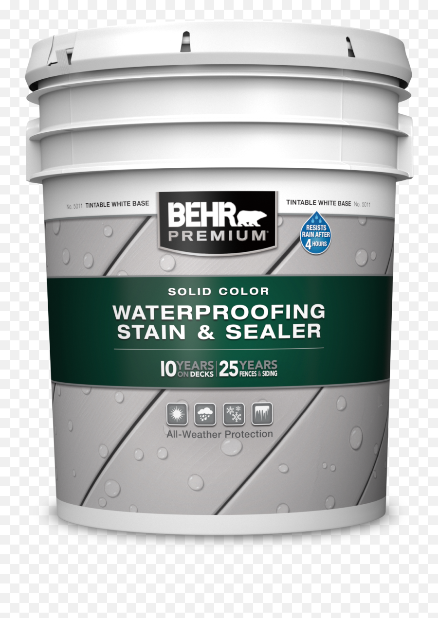 Solid Color Waterproofing Wood Stain U0026 Sealer Behr Premium - Behr Marquee Png,32 Degrees Icon X Review