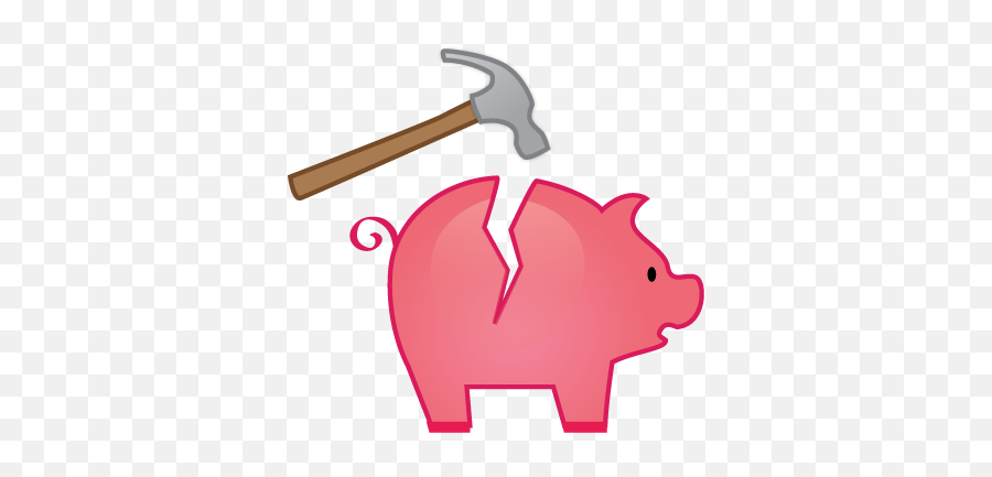 Broken Piggy Bank Clipart Father Free - Broken Piggy Bank Clipart Png,Piggy Bank Png