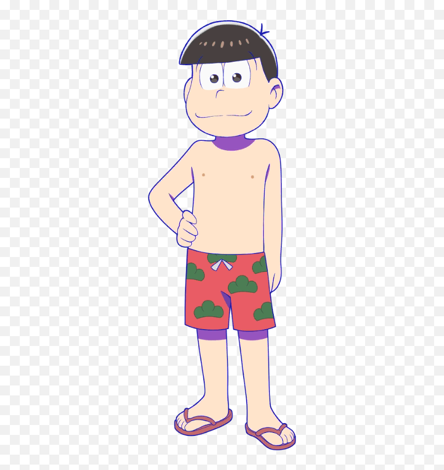 Osomatsu San In The Summer Osomatsusan Au Wiki Fandom Boardshorts Png - san Icon