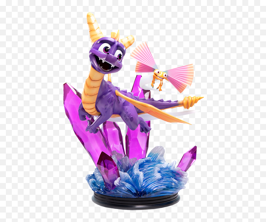 Spyro Reignited Statue By First 4 Figures - Spyro Figure Png,Spyro Png