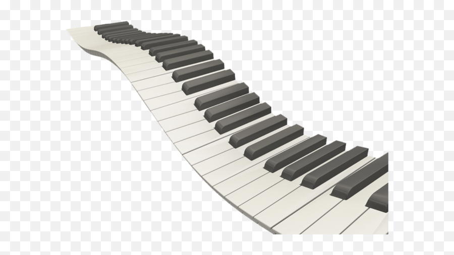 Download Wavy Piano Keys Png - Wavy Piano Keys Png,Piano Transparent