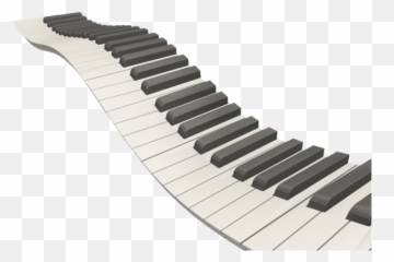 Download Wavy Piano Keys Png