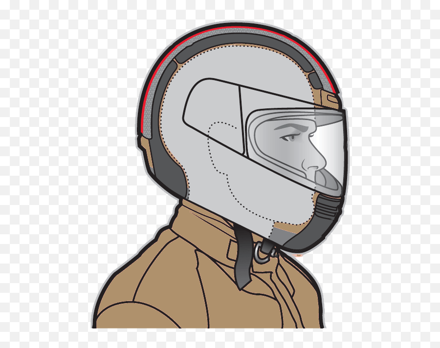Kako Izabrati Kacigu Za Motocikl - Barel Motoshop Proper Motorcycle Helmet Fit Png,Icon Primer Tankbag