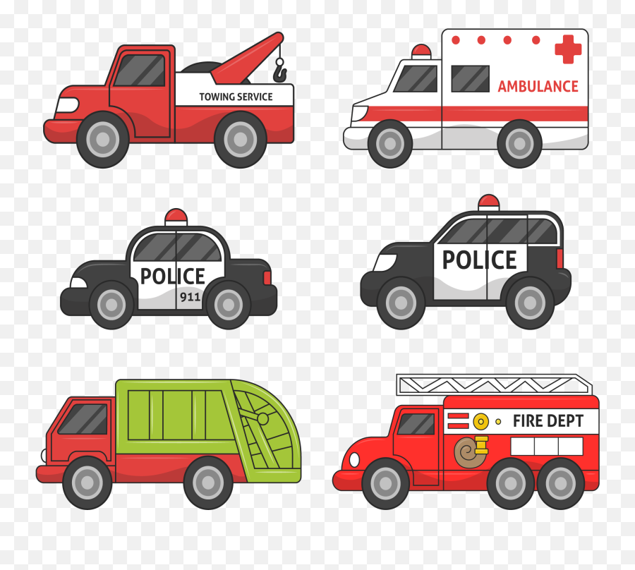 Euclidean Vector Vehicle Fire Engine - Police Patrol Car Png Fire Truck Police Car Ambulance Cartoon,Fire Ambulance Police Icon Universal