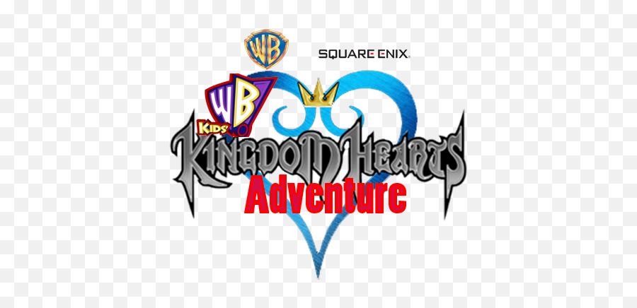 Kingdom Hearts Adventure - Kingdom Hearts Logo Png,Kids Wb Logo