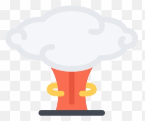 Nuclear Bomb Png Icon - Illustration