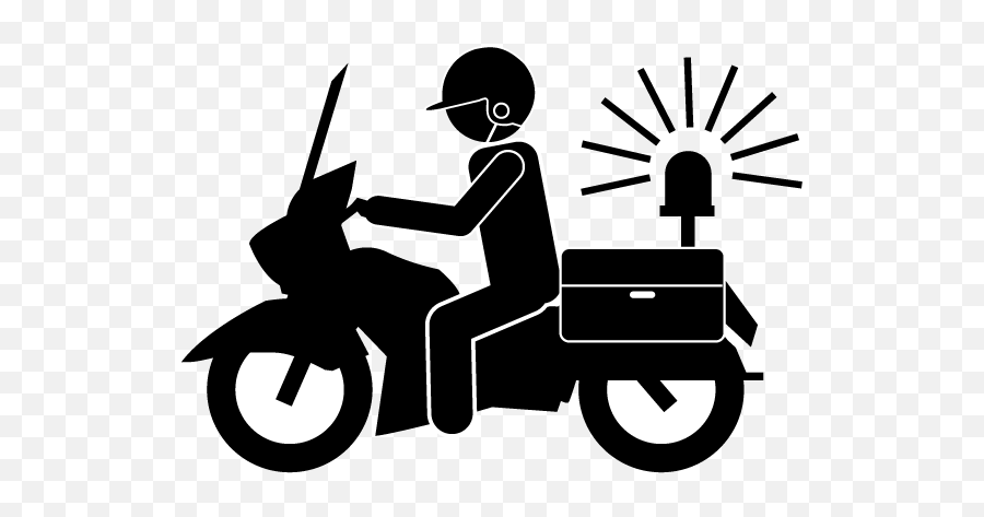 Police Motorcycle Clip Art Vehicle - Motorcycle Png Download Police Motorcycle Icon Png,Motorcycle Icon Transparent