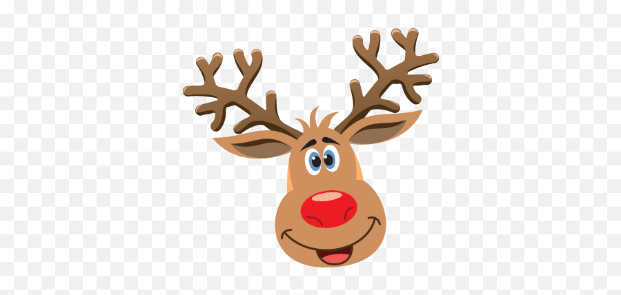 Reindeer Face Drawing - But Do You Recall The Most Famous Reindeer Of All Png,Reindeer Clipart Png