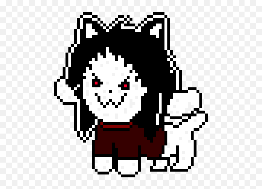 Pixel Art Gallery - Temmie Transparent Background Png,Undertale Temmie Icon