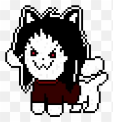 Pixel Art Gallery - Temmie Transparent Background png