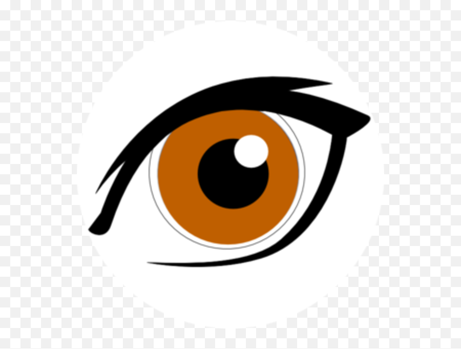 Googly Eyes Brown Clip Art - Brown Eye Clipart Png,Googly Eyes Png