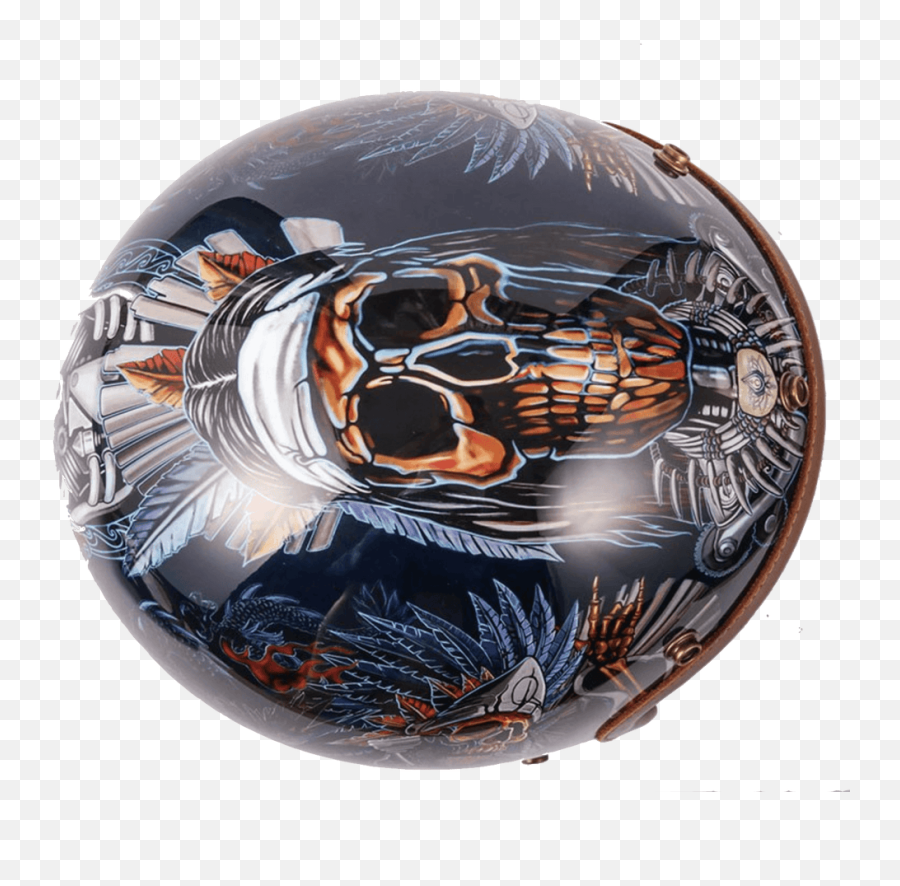 Custom Painted Motorcycle Helmets For Women - Paperweight Png,Icon Airmada Spaztyk