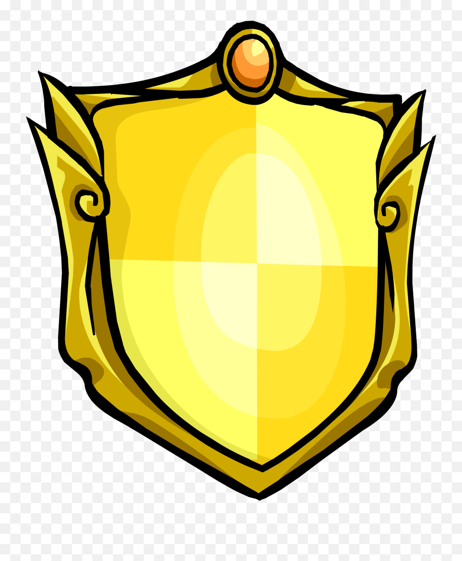 Golden Shield - Minecraft Server Icon Png,Minecraft Icon Png