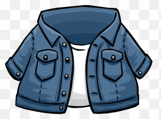Denim Jacket Clipart Png - Club Penguin Jacket,Blue Jeans Png