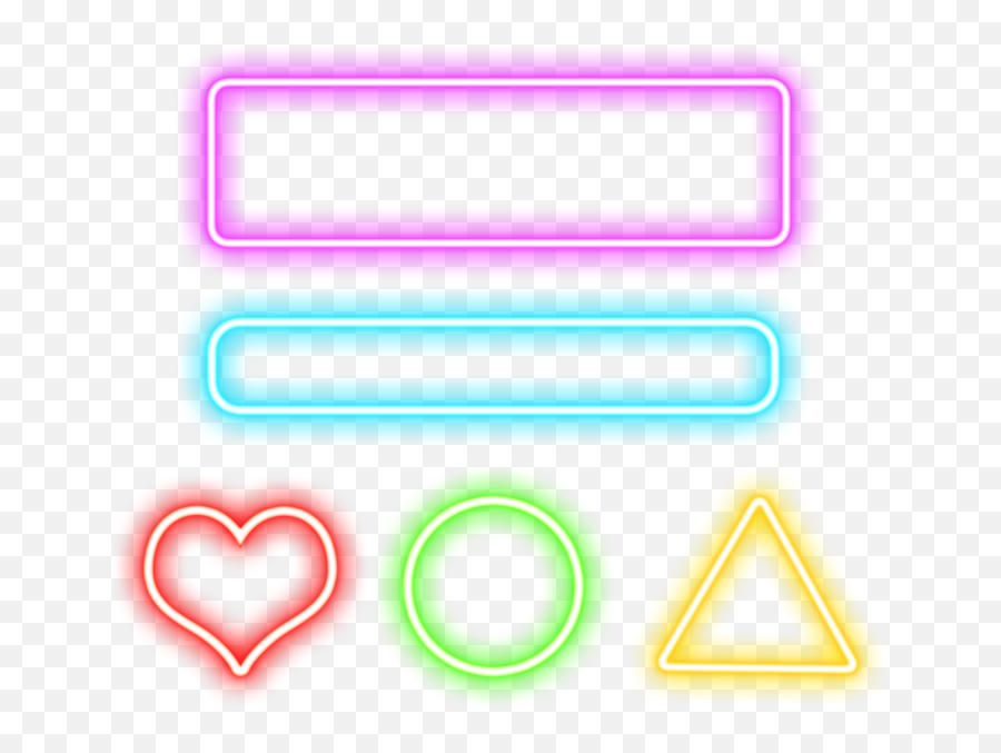 Neon Png Isolated - Objects Textures For Photoshop Neon Png,Triangle Png Transparent
