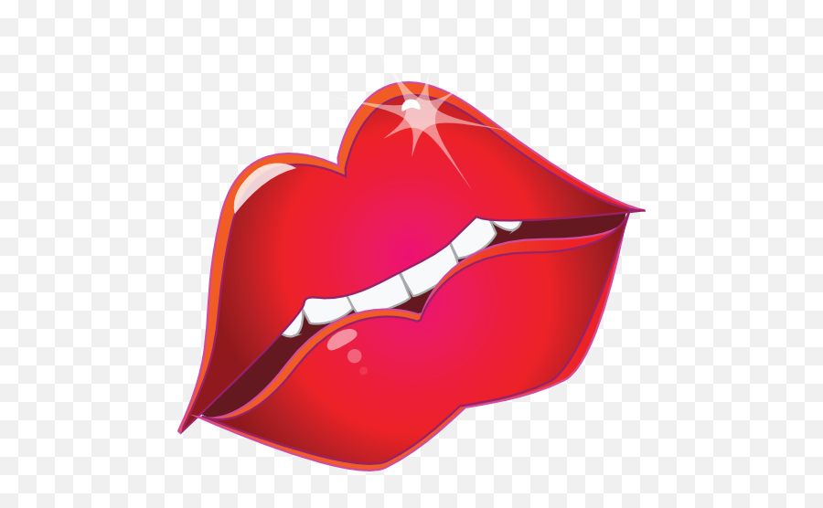 Red Lips Kiss Smiley Emoticon Clipart I2clipart - Royalty Clip Art Png,Lips Clipart Png