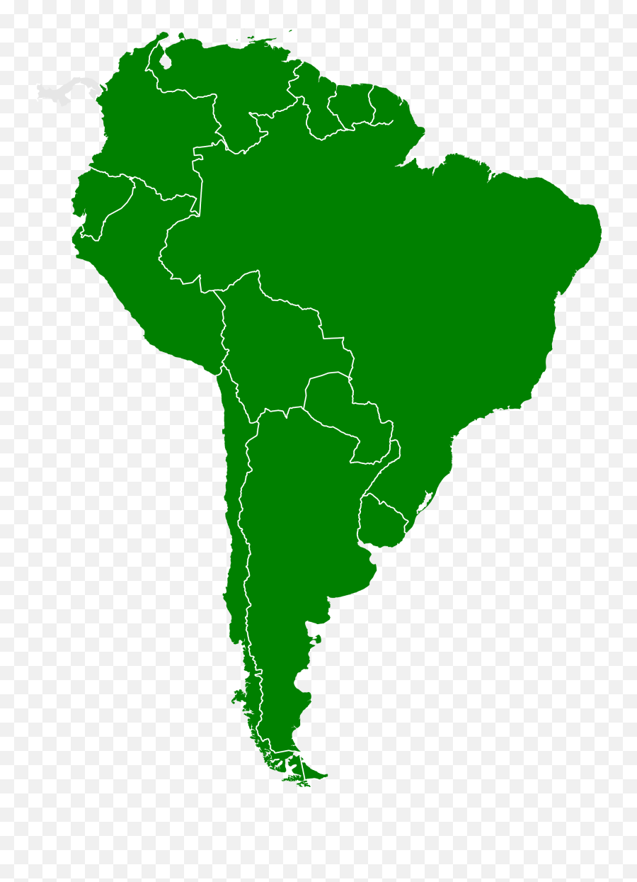 South America - South America Map Png,South America Png