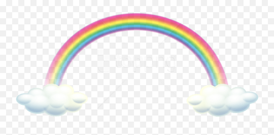 Download Free Png Rainbow With Clouds Images - Rainbow,Rainbow Png Transparent Background