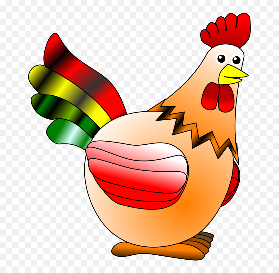 Cute Hen Clipart Free Image 2 - Tatiajes De Gallos De Pelea Png,Hen Png