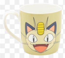 Pokemon - Coffee Cup Png,Meowth Png