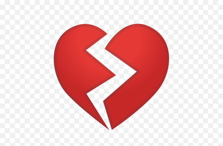 Broken Heart Emoji - Broken Heart Icon Png,Emoji Hearts Transparent