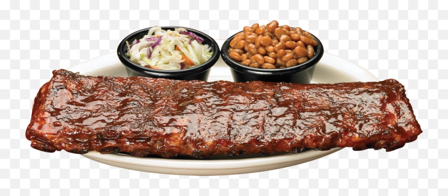 Download Plate Of Bbq Png Image - Plate Of Ribs Png,Bbq Png