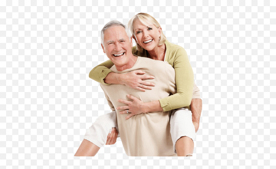 Happy Old People Png Transparent - Happy Elderly Couple Png,Old People Png