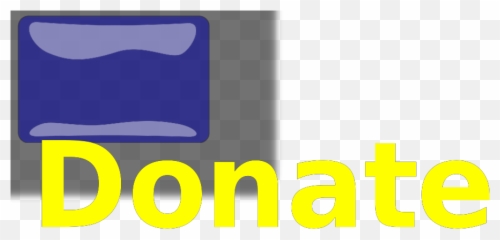Donate Button Clip Art Icon And Svg - Clipart Majorelle Blue png