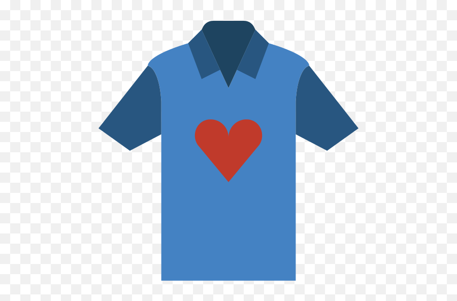 Shirt Clothes Png Icon - Heart,Clothes Png