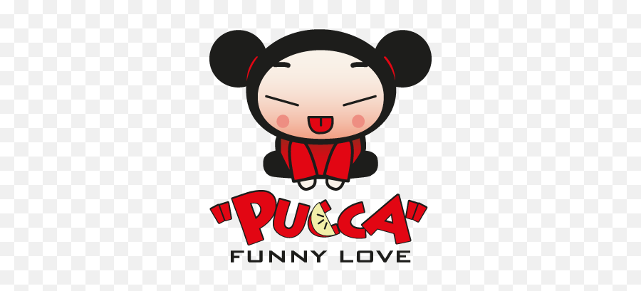 Pucca Funny Love Vector In Eps Cdr Ai - Pucca Funny Love Logo Png,Love Logo