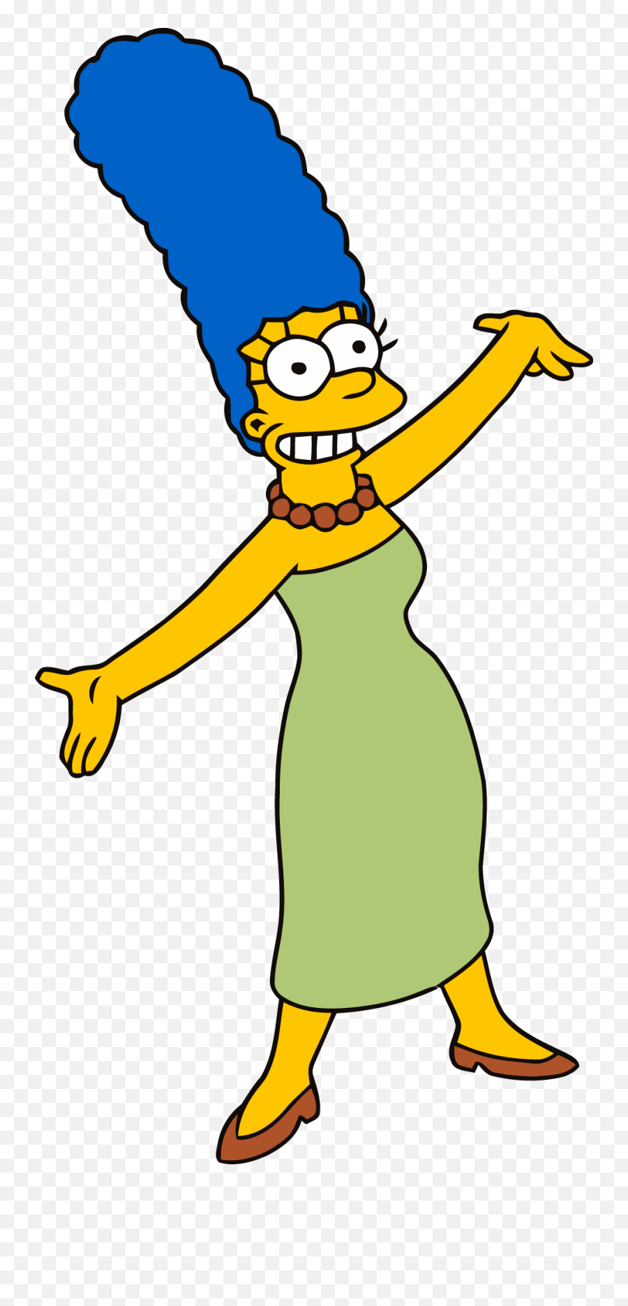 Simpsons Transparent Green Picture 1180624 - Marge Simpson Png,Simpson Png