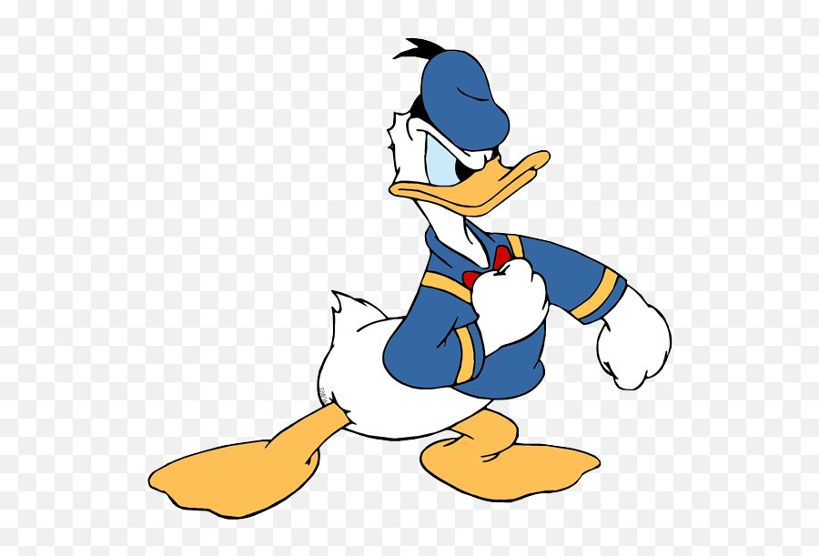 Donald Duck Clipart Angry - Mad Donald Duck Png,Mad Png