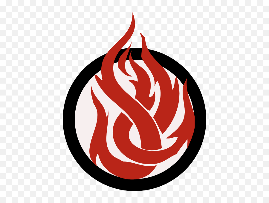 Flame Circle Clip Art - Flame Tattoo Png,Flame Circle Png