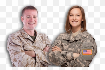 Download Man Woman Soldier - Military Man And Woman Full Men And Women In Military Png,Military Png