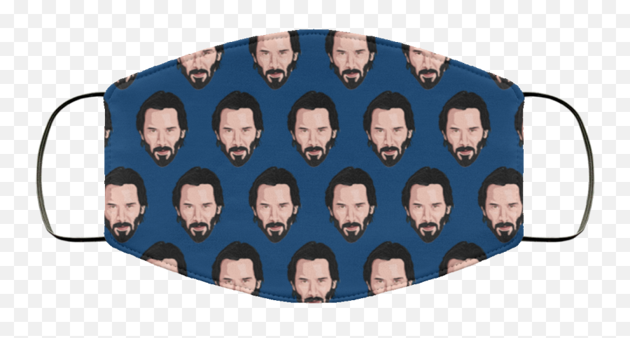 Keanu Reeves Face Mask Washable - Gucci Mane Face Mask Png,Keanu Reeves Png