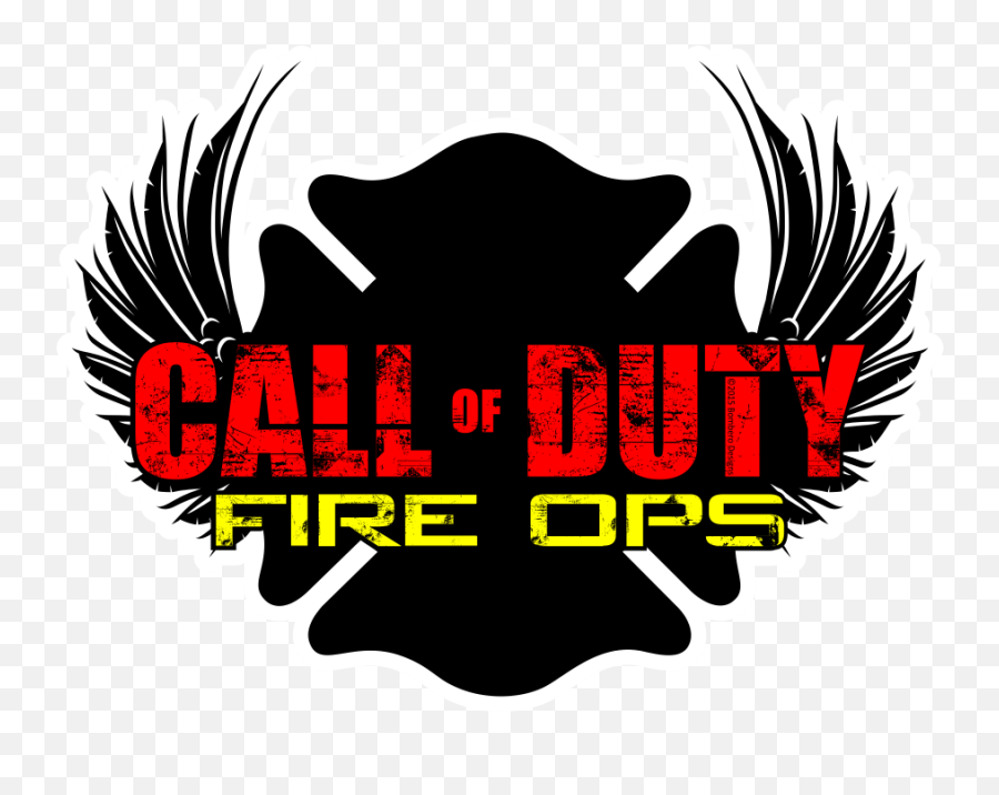 Call Of Duty Fire Ops Sticker - Graphic Design Png,Call Of Duty Logo