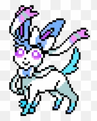 Shiny Sylveon - Shiny Sylveon Pixel Art Png,Sylveon Png