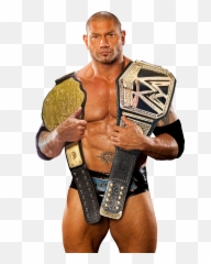 Batista Wwe Championship Png Download - Randy Orton World Heavyweight