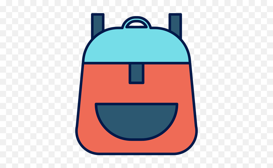 School Backpack Icon - Mochila Ilustracion Png,Backpack Icon Png