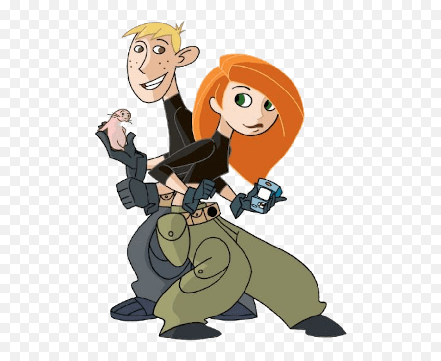 Ron Transparent Cartoon - Kim And Ron Stoppable Png,Kim Possible Png