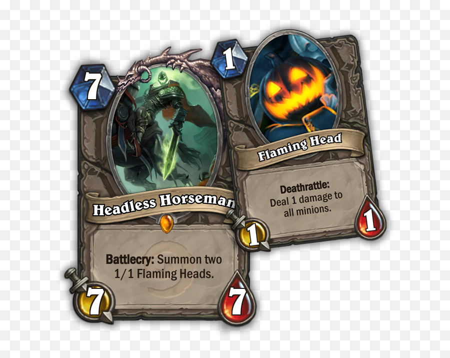 Headless Horseman Legendary Customhearthstone - Fictional Character Png,Headless Horseman Png