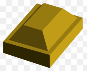 Perfectu0027 Gold Bar - OSRS Wiki Gold Bar Runescape png
