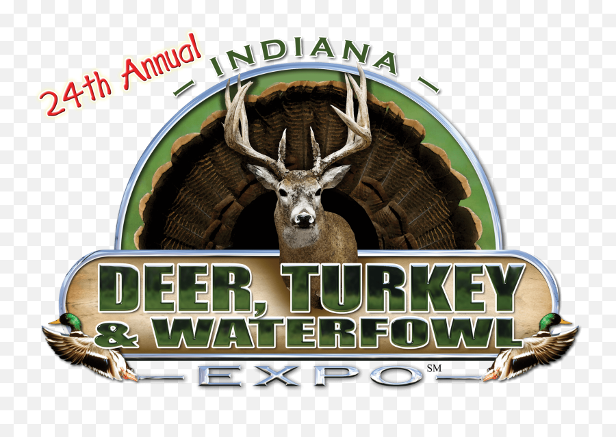 Indiana Deer Turkey Waterfowl Expo - Elk Png,Deer Hunting Logo