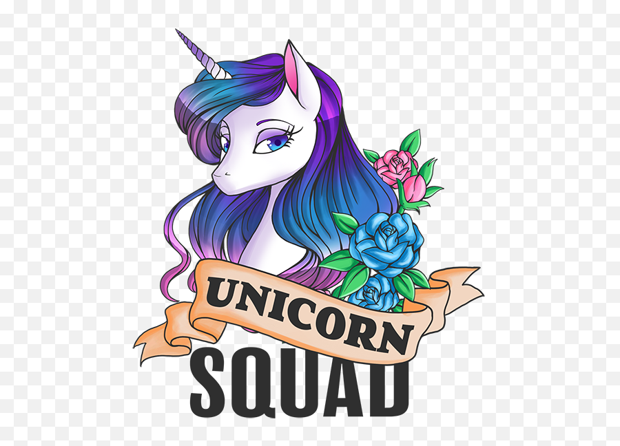 Unicorn Illustration U2014 Fueled By Letters Png Transparent