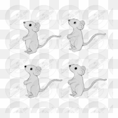 Mice Picture For Classroom Therapy Use - Great Clipart Rat png