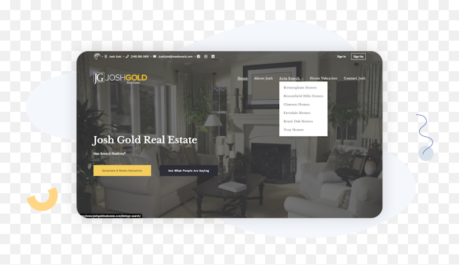 A Practical Guide For Creating The Best Real Estate Website - Vertical Png,3d Desktop Icon Organizer