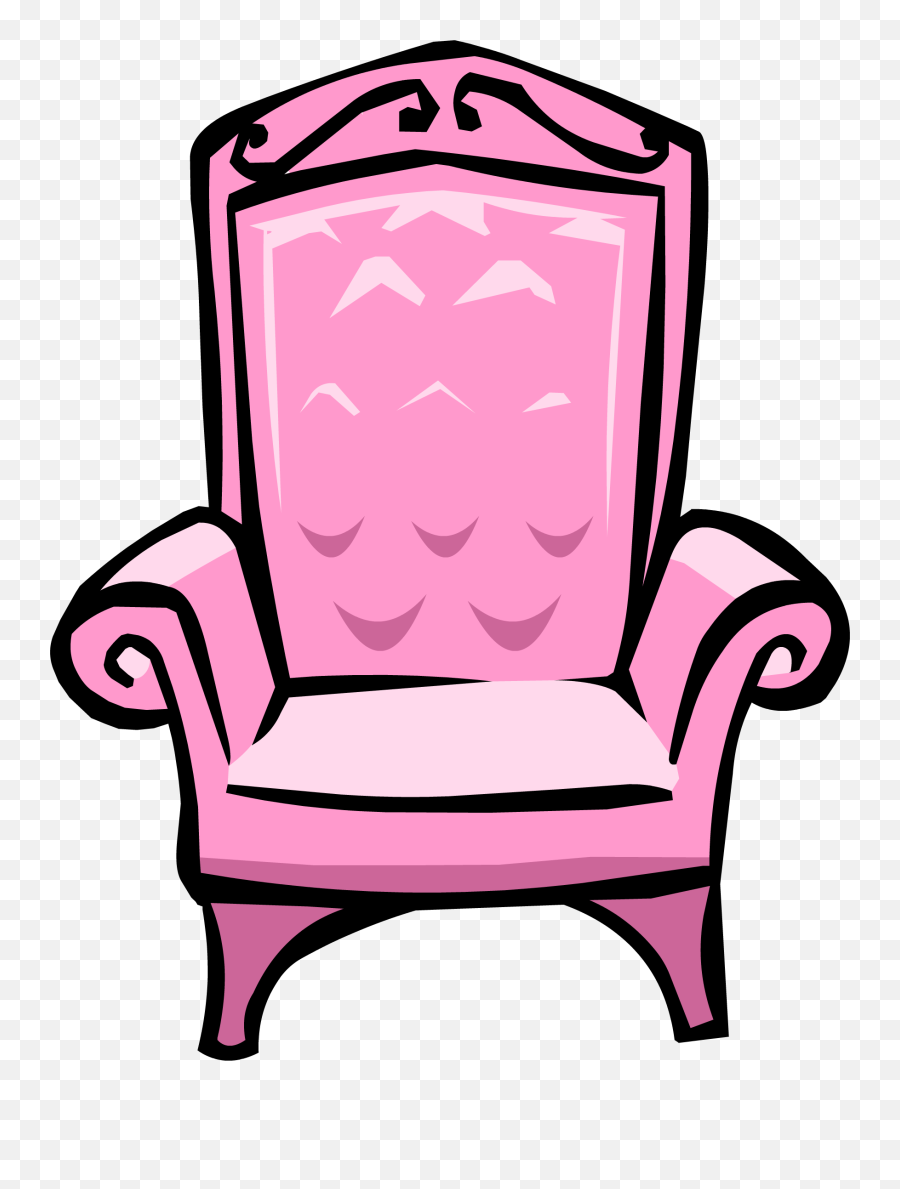 Clipart Chair Princess Transparent - Princess Chair Clipart Png,Throne Png